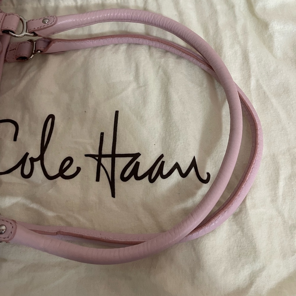 Cole Haan pebbled leather bag Blush Pink - Picture 5 of 14